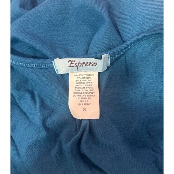 ESPRESSO JERSEY KNIT DRESS SMALL - Picture 7 of 8